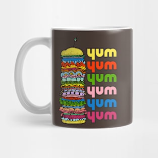 Vintage Sandwich for Lunch Retro Yum Mug